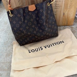 Louis Vuitton GRACEFUL PM shoulder purse